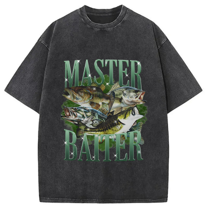 Tokyocanvas Master Baiter Retro Washed T-Shirt