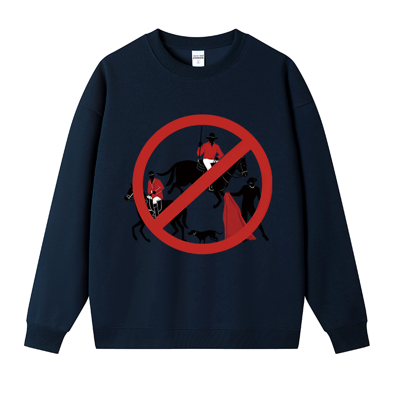Tokyocanvas Ban Bloodsports Fleece Lined Sweatshirt