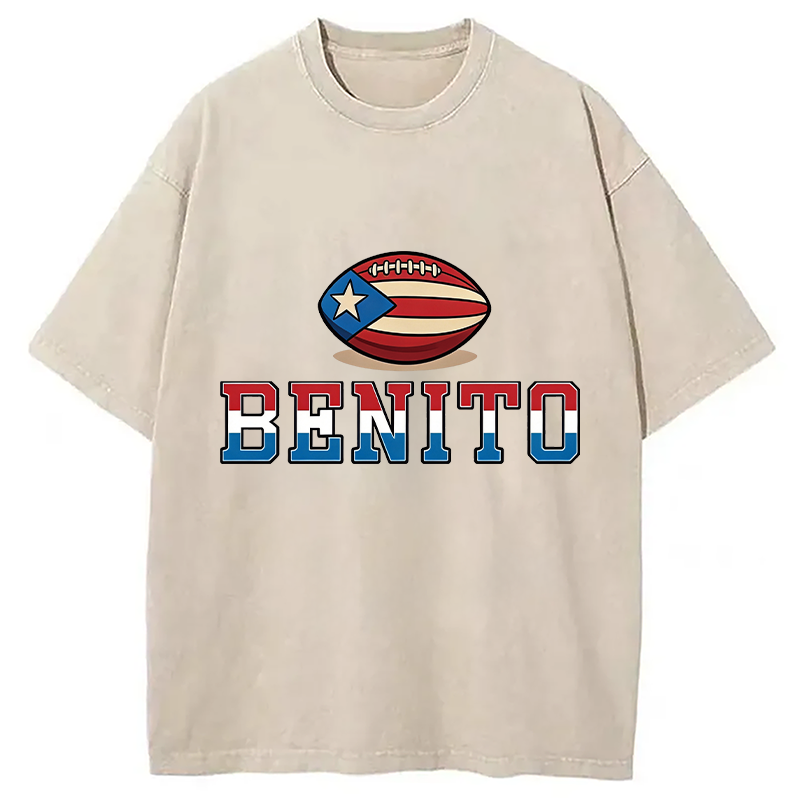 Tokyocanvas Benito Team Washed T-Shirt