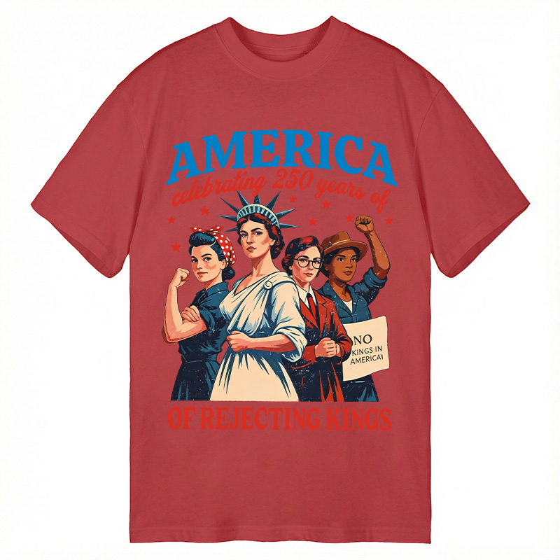 Tokyocanvas America Celebrating 250 Years Of Rejecting Kings Classic T-Shirt