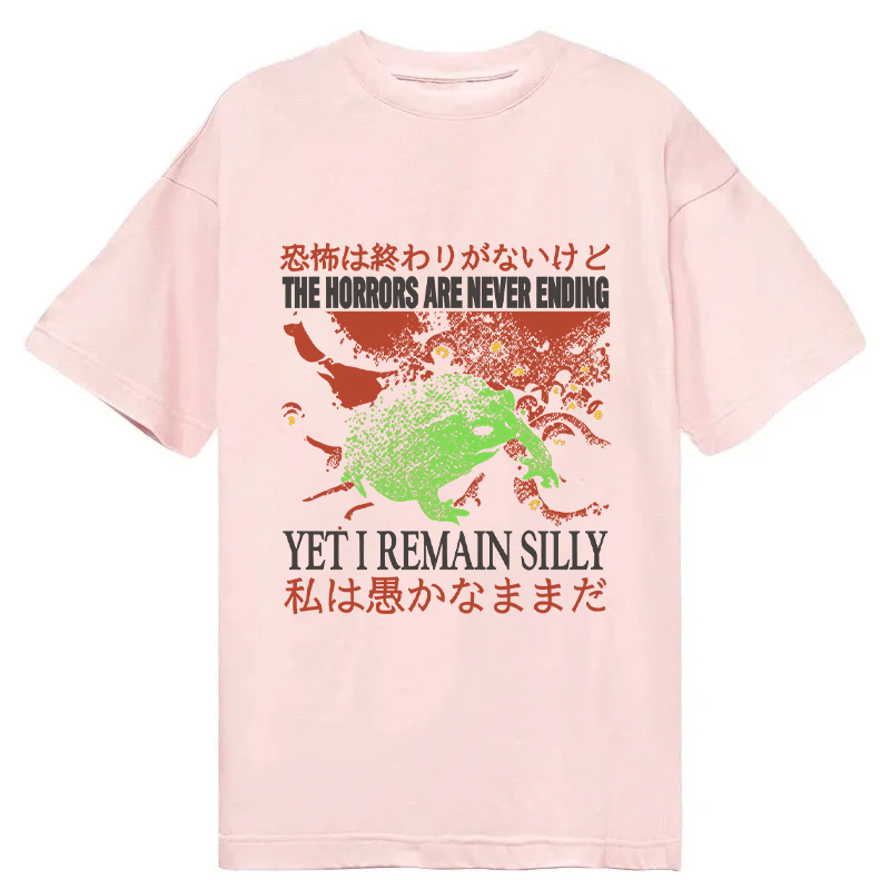 Tokyocanvas The Horrors are Never Ending Classic T-Shirt