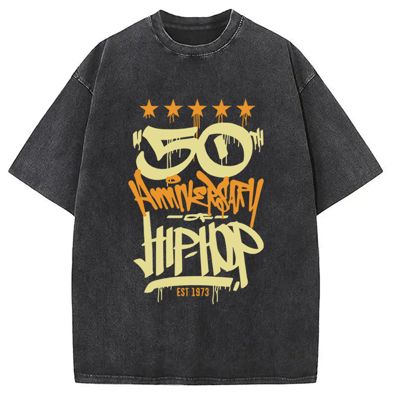 ヒップホップ50周年記念Tシャツ Amazon | 50 years old 50th Anniversary of hip hop