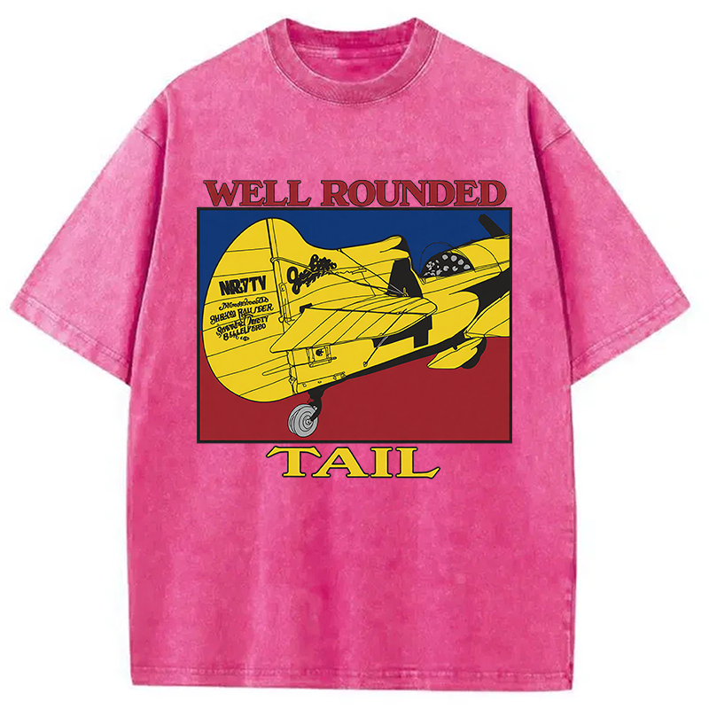 Tokyocanvas Well Rounded Tail Washed T-Shirt
