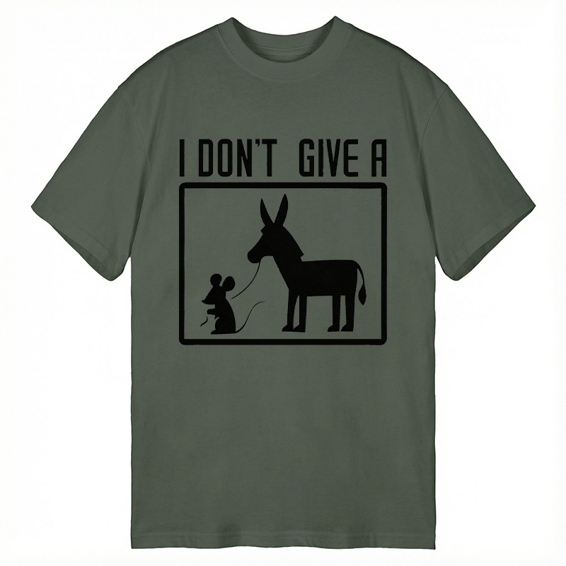 Tokyocanvas I Don't Give A Rats Ass Funny Classic T-Shirt