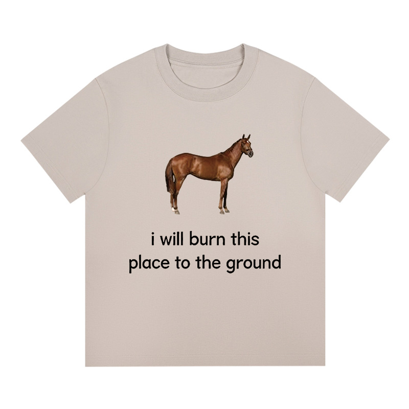 Tokyocanvas I Will Burn This Place To The Ground Boxy T-shirt