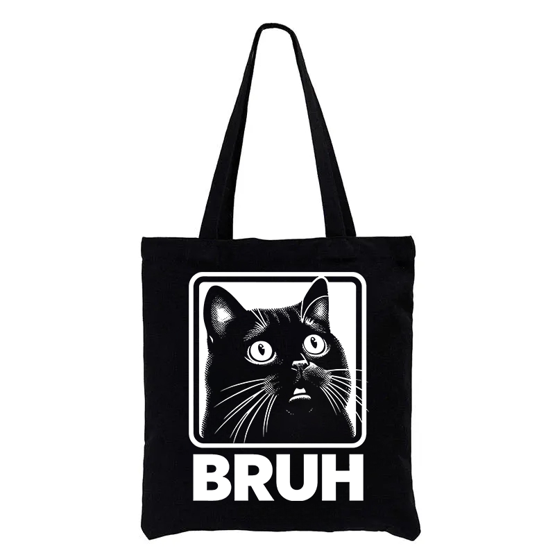 Tokyocanvas BRUH Cat Tote Bag