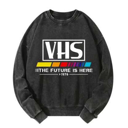 Tokyocanvas VHS 1976 Vintage Washed Sweatshirt