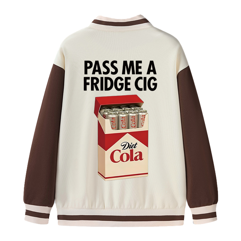 Tokyocanvas I Need A Diet Cola Varsity Jacket