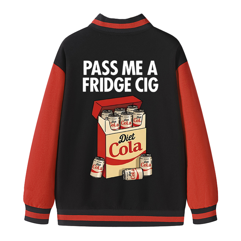 Tokyocanvas Diet Cola Cigarette Pack Varsity Jacket