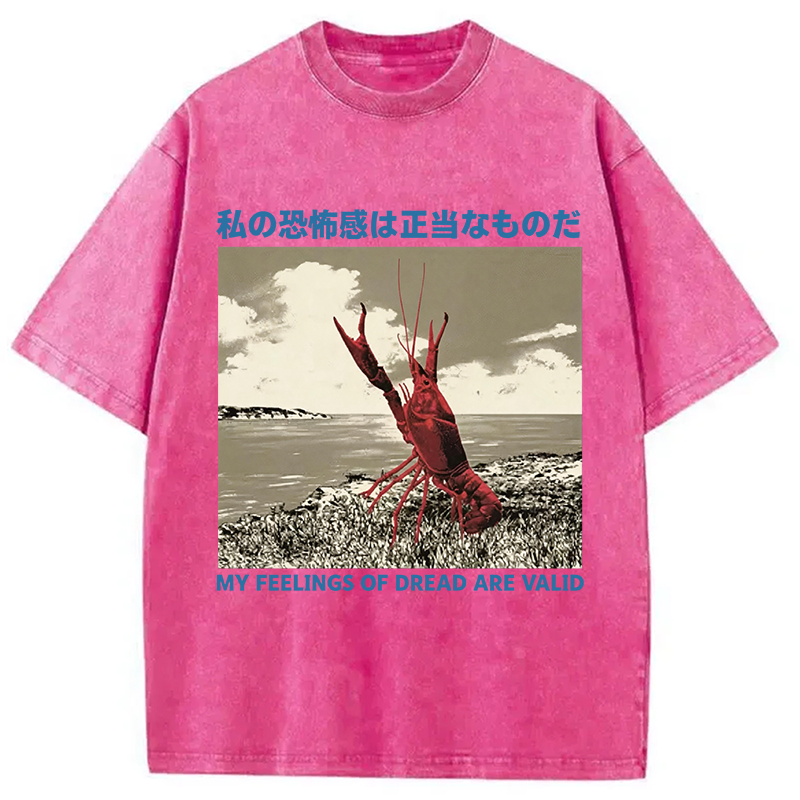 Tokyocanvas Japanese Crawfish Washed T-Shirt