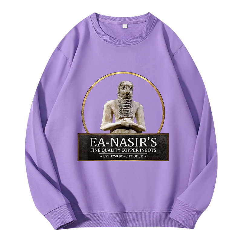 Tokyocanvas Ea Nasir's Copper Ingots Funny Bronze Age History Meme Classic Sweatshirt