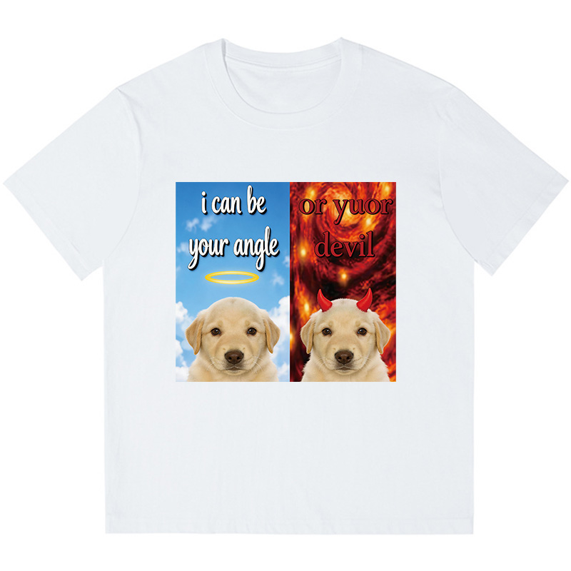Tokyocanvas Angle Or Devil Boxy T-shirt