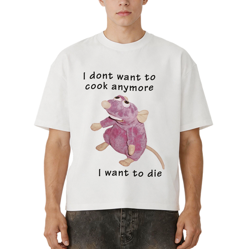 Tokyocanvas I Don't Want To Cook Anymore Boxy T-shirt