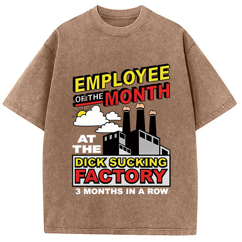 Tokyocanvas Employee Of The Month Washed T-Shirt