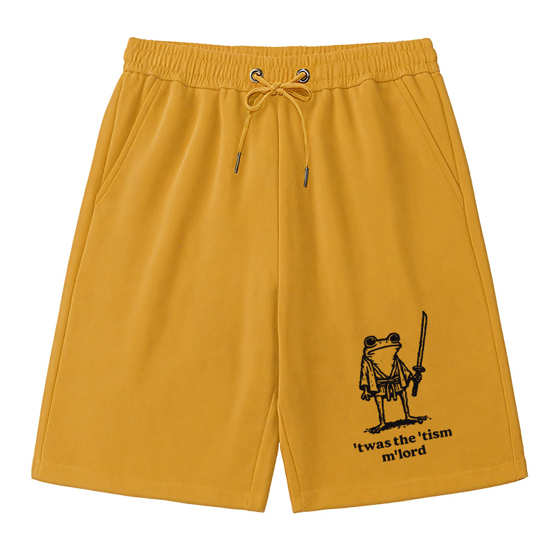 Tokyocanvas Focused Samurai Frog Classic Short