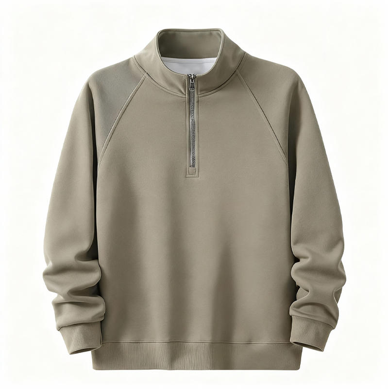 Tokyocanvas Custom Half-Zip Sweatshirt
