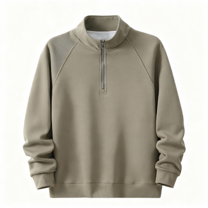 Tokyocanvas Custom Half-Zip Sweatshirt