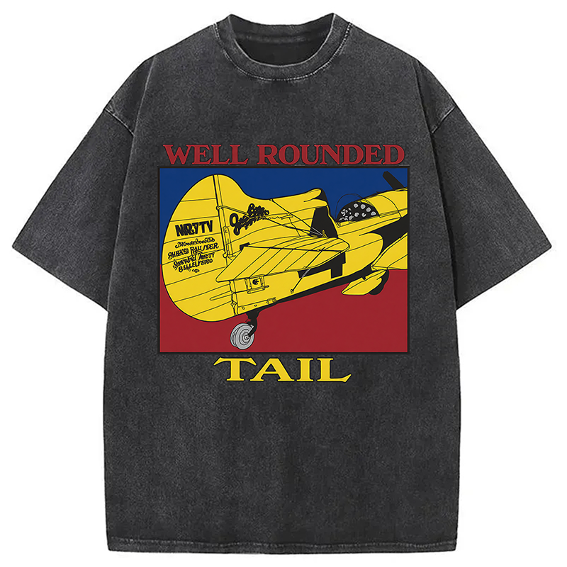 Tokyocanvas Well Rounded Tail Washed T-Shirt