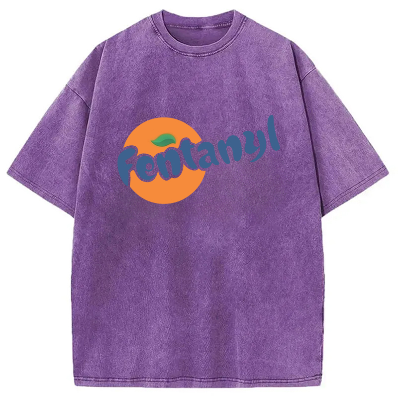 Tokyocanvas Fentanyl Meme Washed T-Shirt