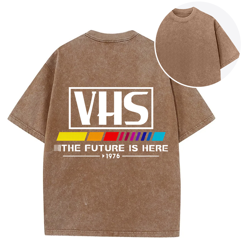 Tokyocanvas VHS 1976 Vintage Back Washed T-Shirt