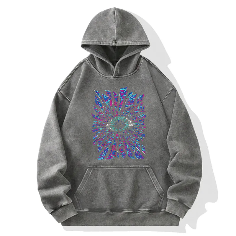 Tokyocanvas Beyond the Illusion Washed Hoodie