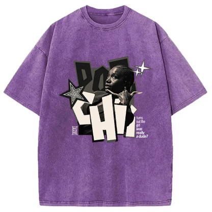 Tokyocanvas Tums out the Girl Washed T-Shirt