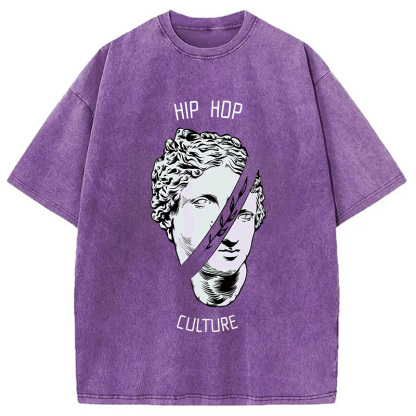 Tokyocanvas Hip Hop Culture Washed T-Shirt