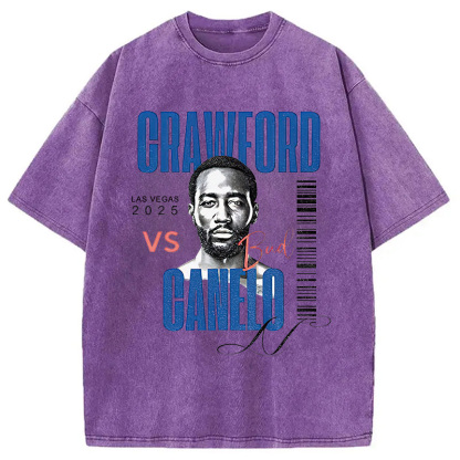 Tokyocanvas Terence Crawford Boxer Washed T-Shirt