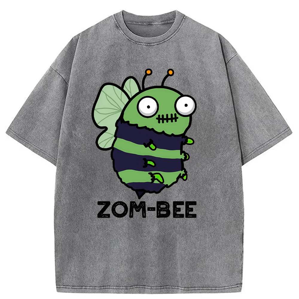 Tokyocanvas Zom-bee Boy Washed T-Shirt