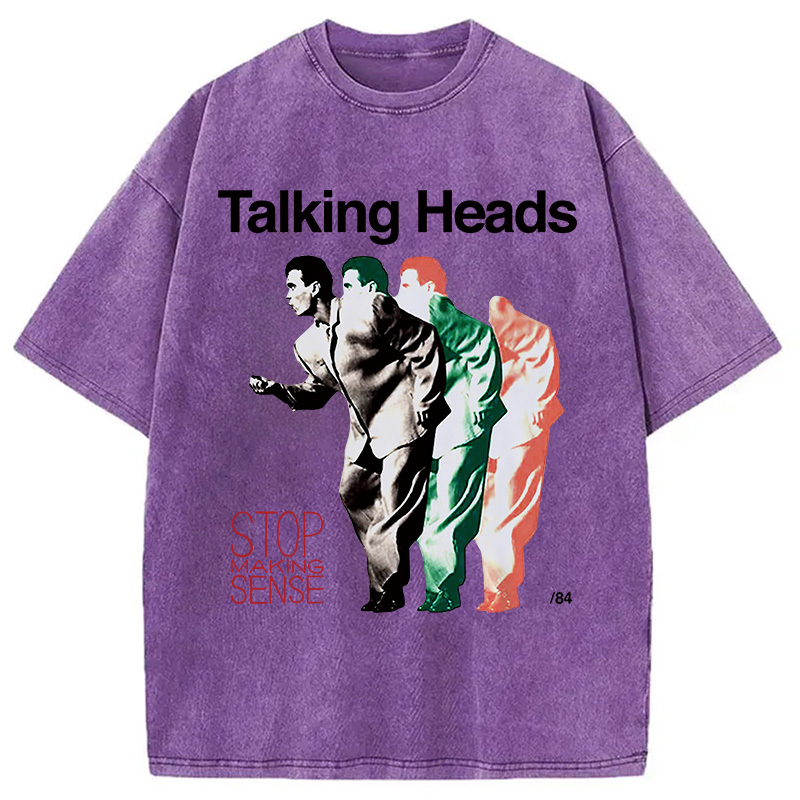 Tokyocanvas Talking Heads Stop Making Sense Washed T-Shirt