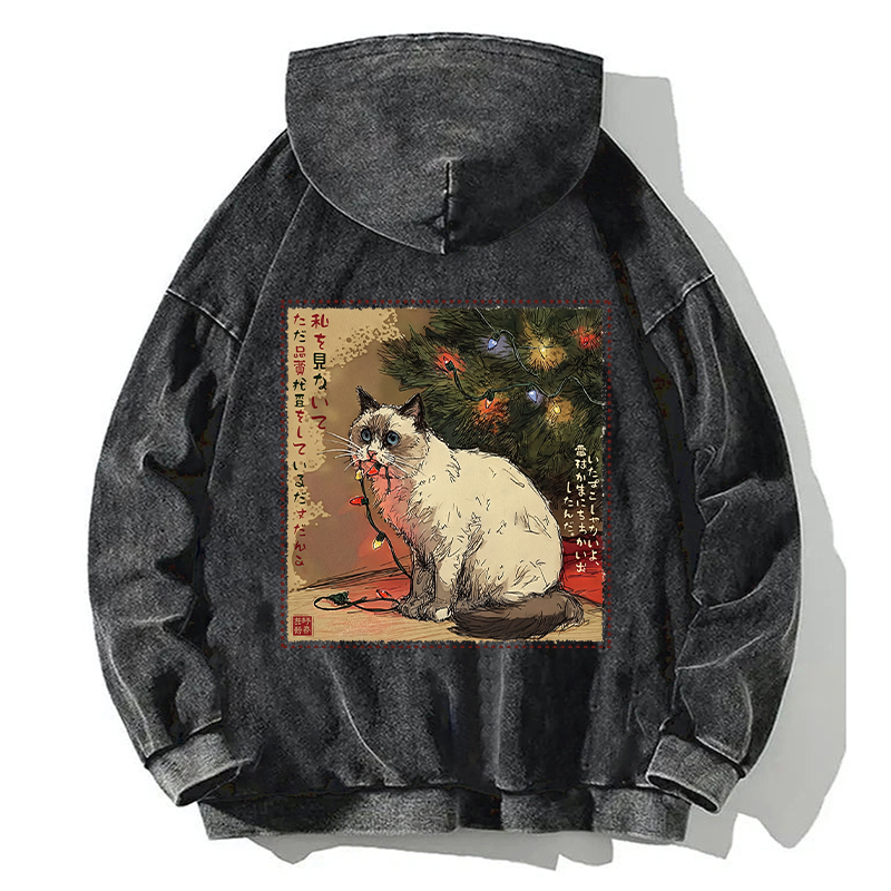 Tokyocanvas Quality Check in Progress Back Washed Hoodie