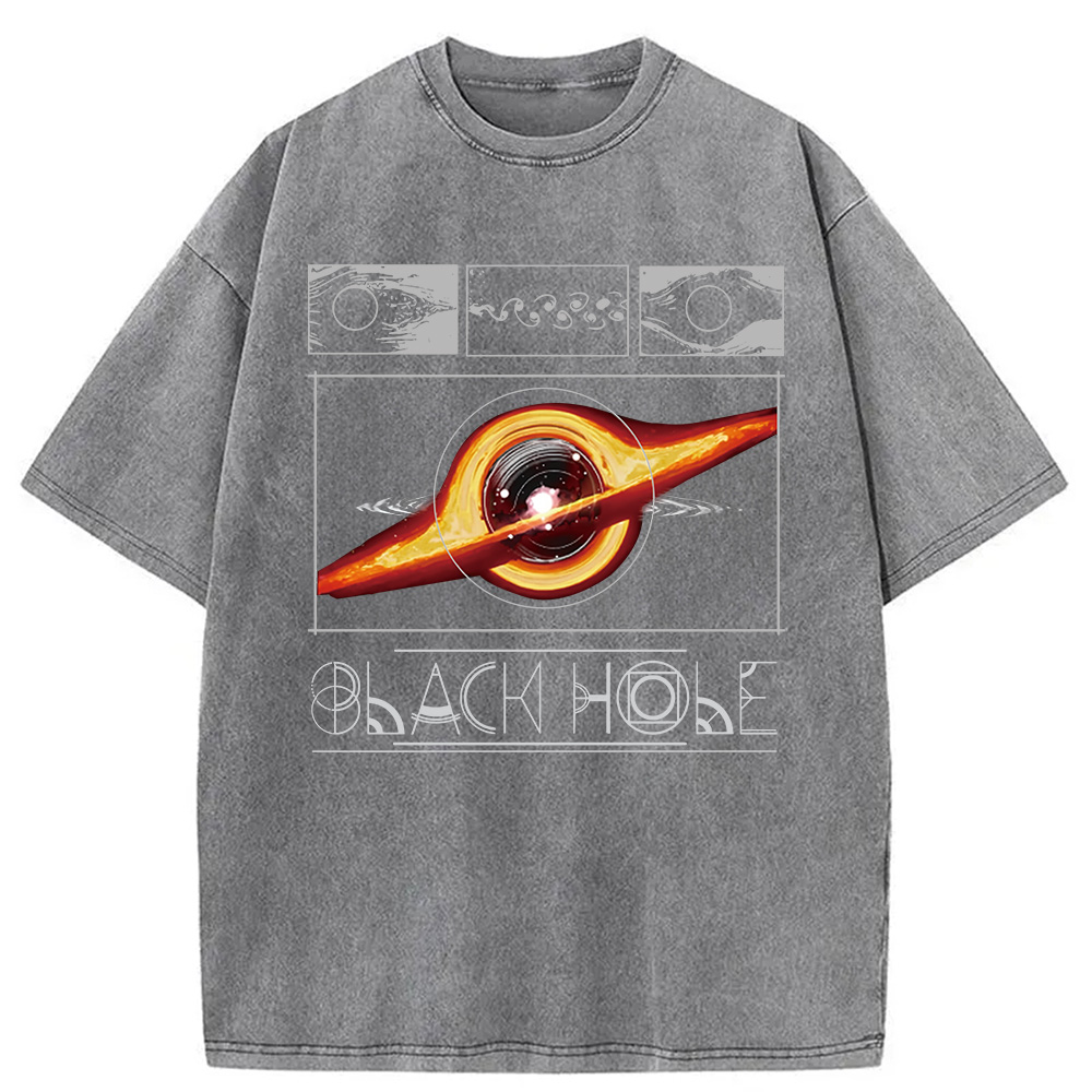 Tokyocanvas Universe Fade Washed T-Shirt