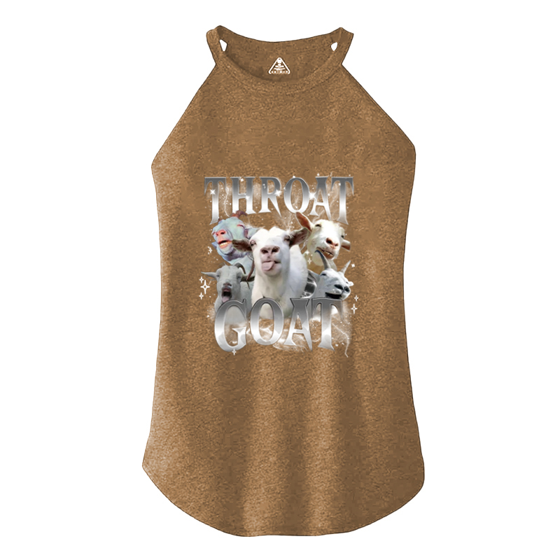 Tokyocanvas Throat Goat Meme Cotton Tank