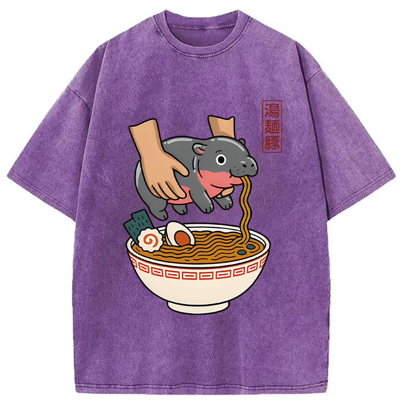 Tokyocanvas Noodles Got Me Washed T-Shirt