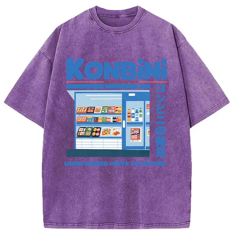 Tokyocanvas Japan Convenience Store Washed T-Shirt