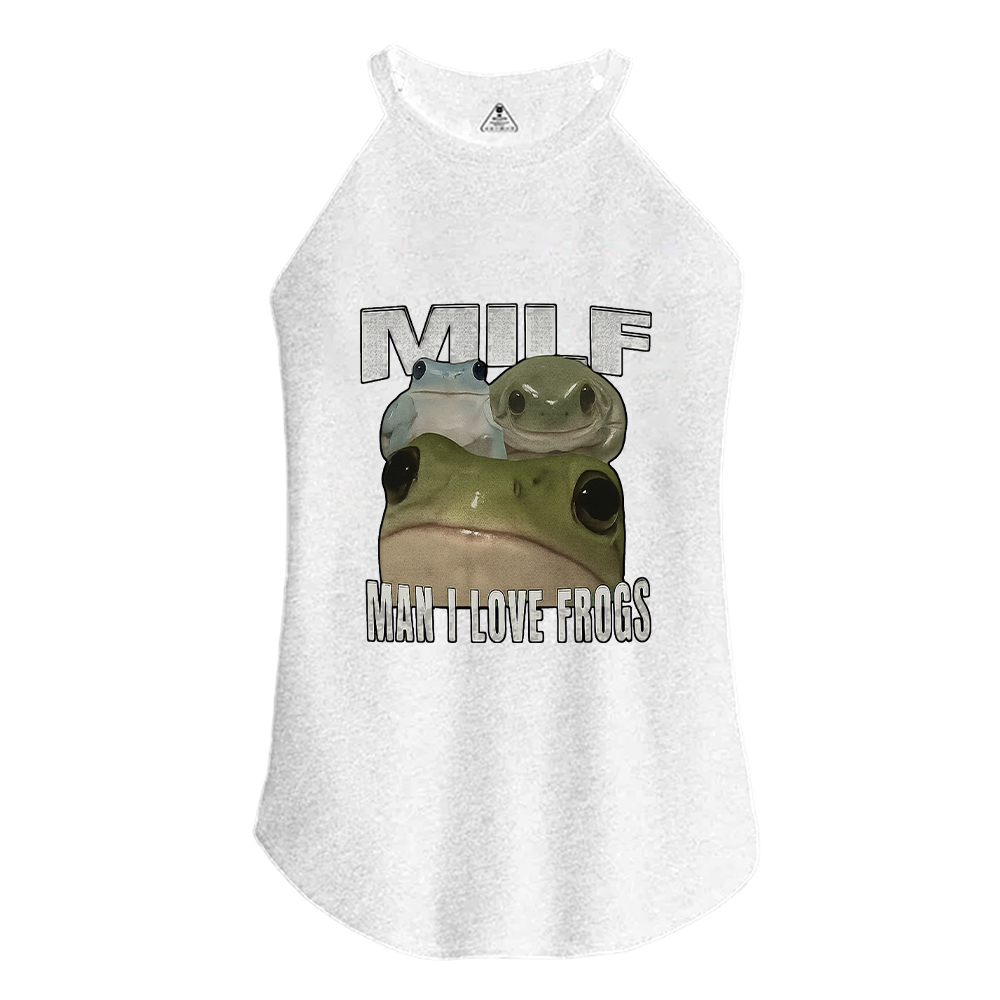 Tokyocanvas Man I Love Frogs Cotton Tank