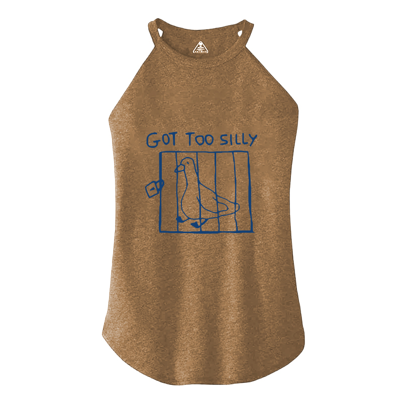Tokyocanvas Got Too Silly Meme Cotton Tank