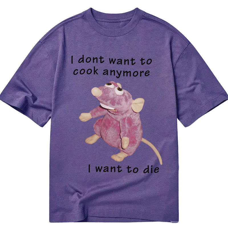 Tokyocanvas I Don't Want To Cook Anymore Classic T-Shirt