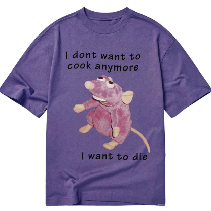 Tokyocanvas I Don't Want To Cook Anymore Classic T-Shirt