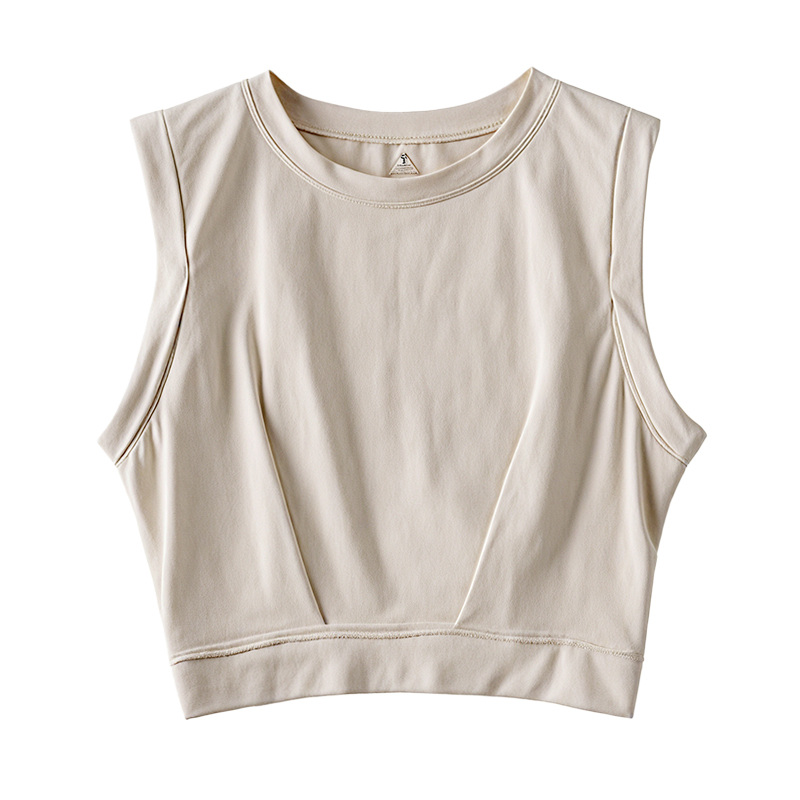 Tokyocanvas Womens Custom Japanese Design Sleeveless Crop Top