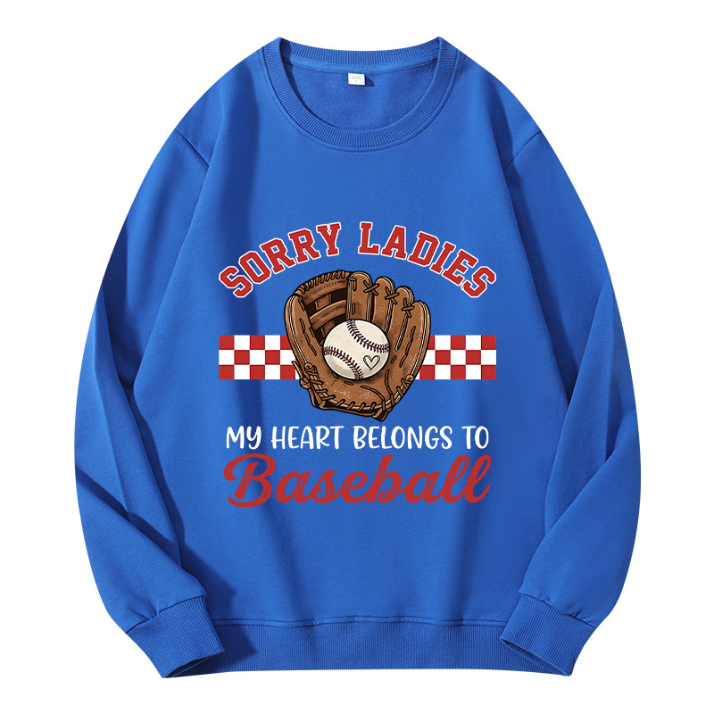 Tokyocanvas Funny Baseball Valentine Classic Sweatshirt