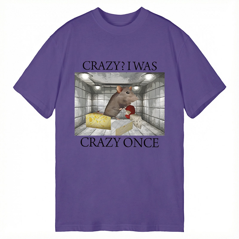 Tokyocanvas Crazy Rat Meme Classic T-Shirt