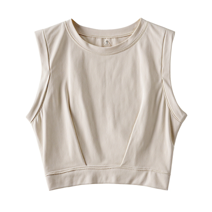 Tokyocanvas Womens Custom Japanese Design Sleeveless Crop Top