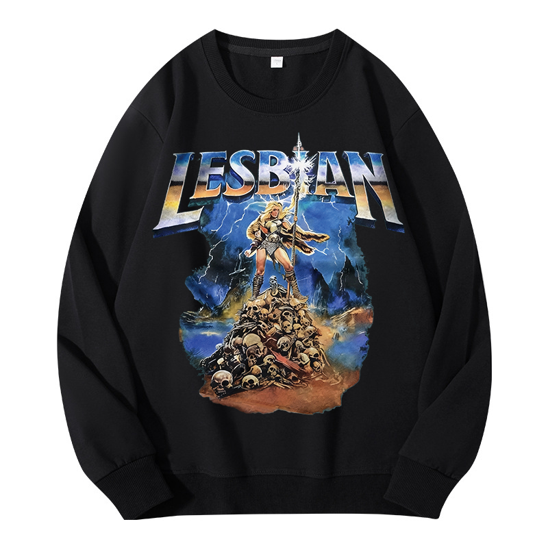 Tokyocanvas Lesbian Warrior Classic Sweatshirt