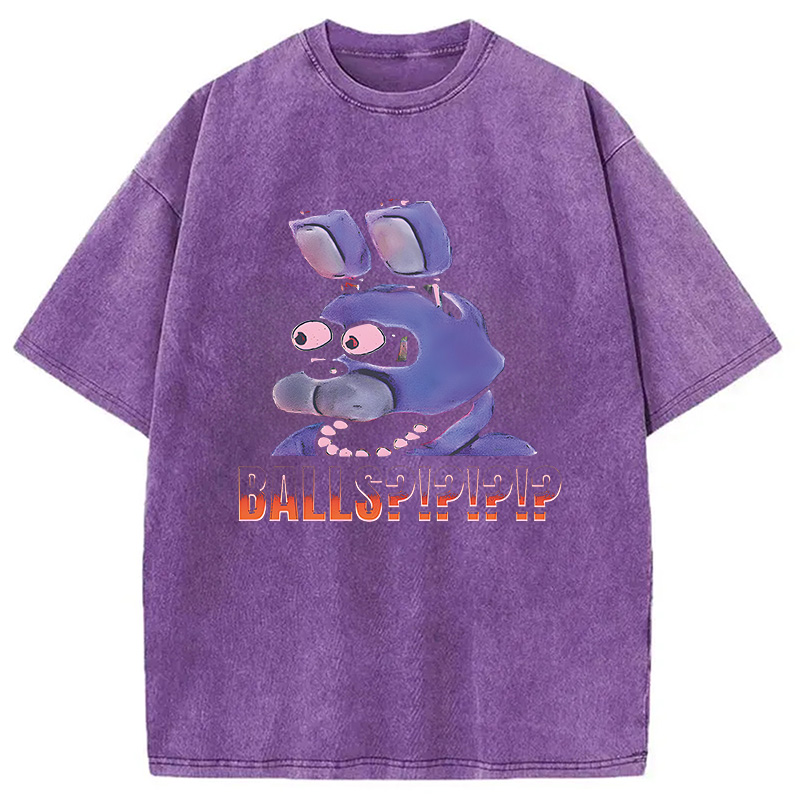 Tokyocanvas Balls?! Washed T-Shirt
