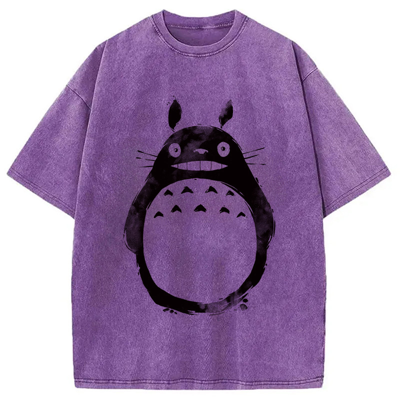 Tokyocanvas Forest Spirit Ink Washed T-Shirt