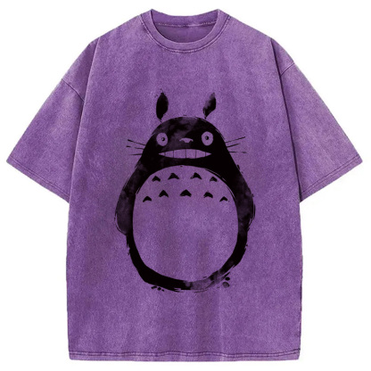 Tokyocanvas Forest Spirit Ink Washed T-Shirt