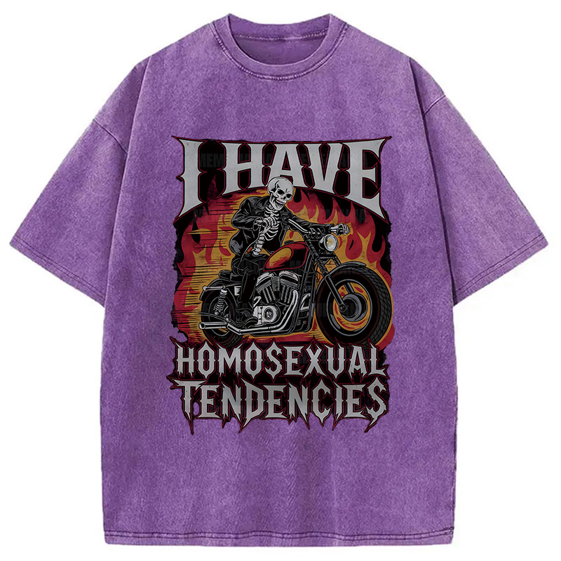 Tokyocanvas I Have Homosexual Tendencies Washed T-Shirt