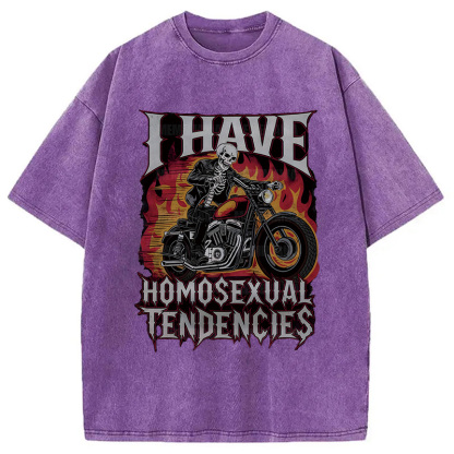 Tokyocanvas I Have Homosexual Tendencies Washed T-Shirt