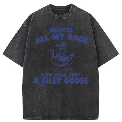 Tokyocanvas A Silly Goose Washed T-Shirt